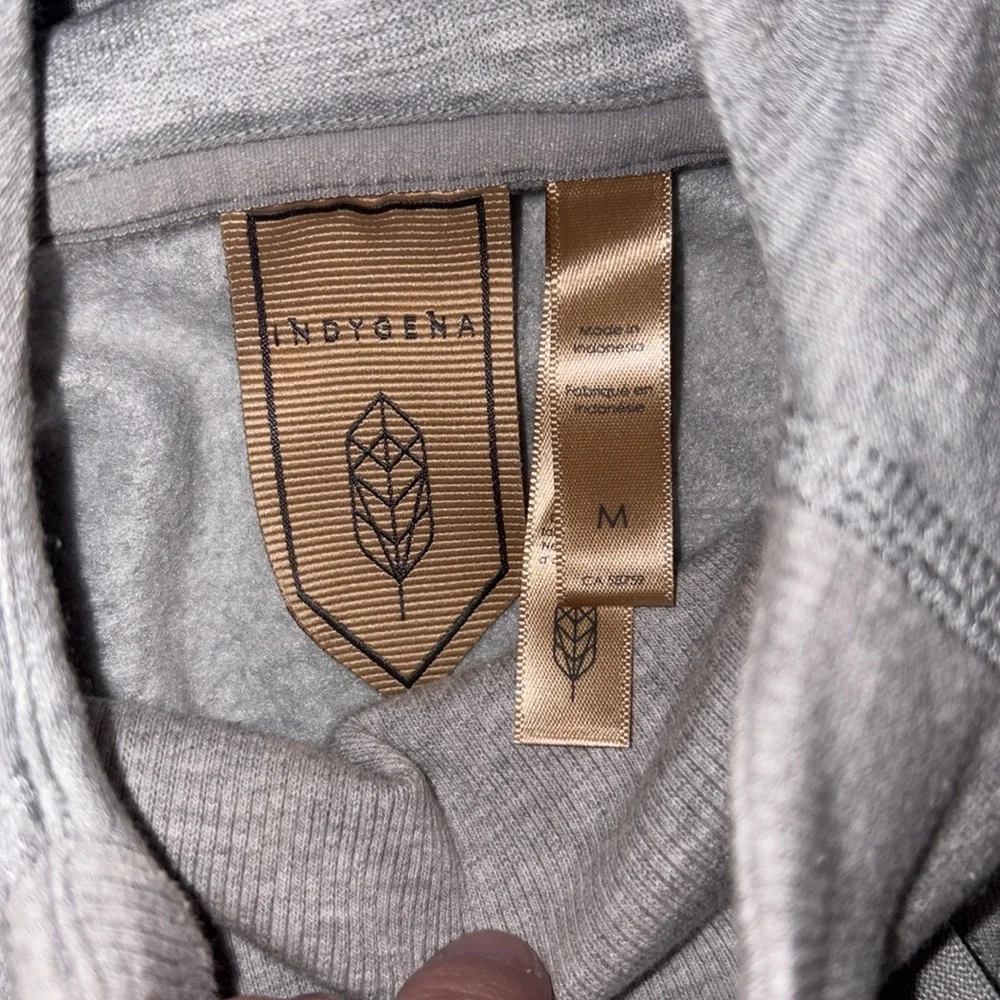 INDYGENA TIMEA HOODIE in GREY - Picture 10 of 10